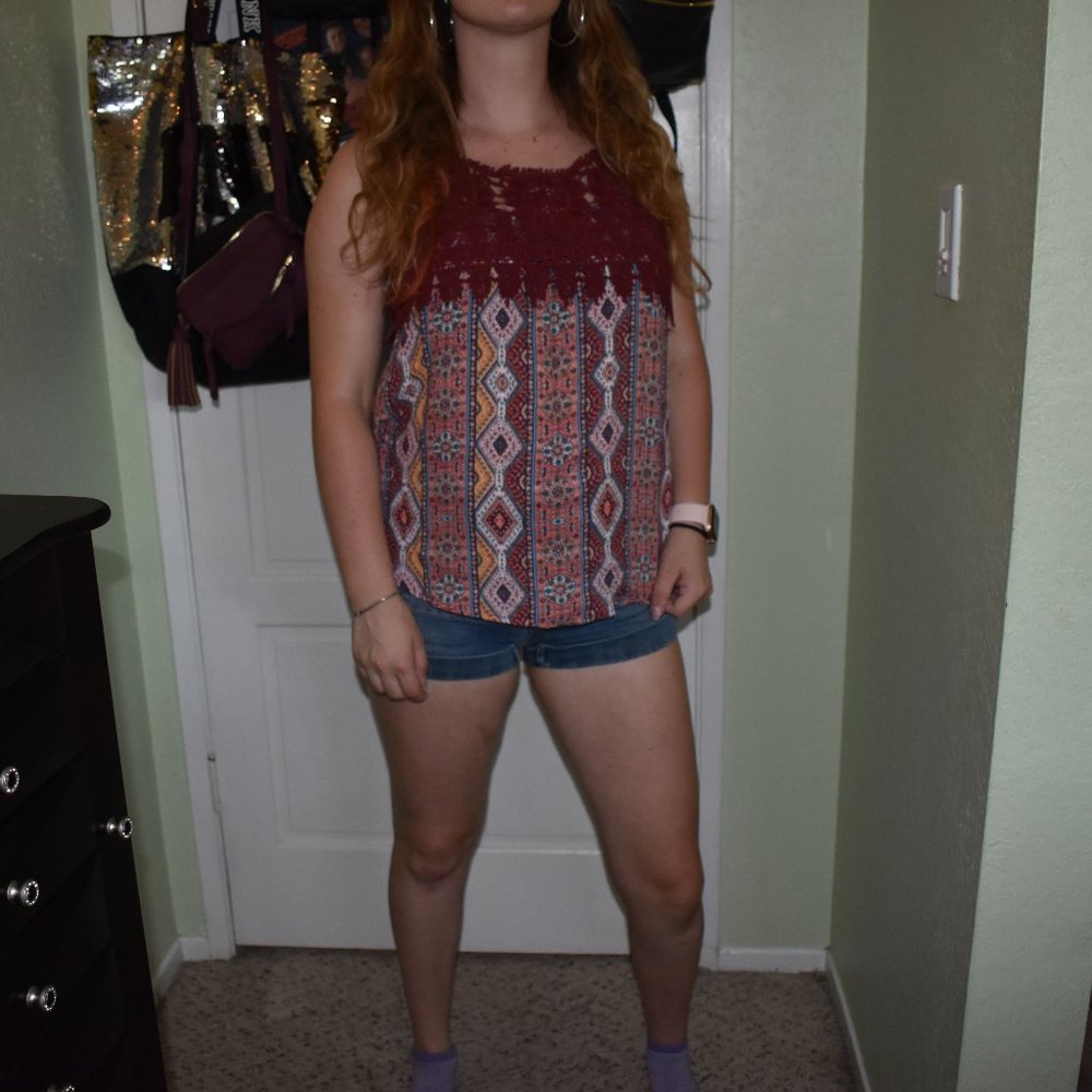 Lace Tank Top